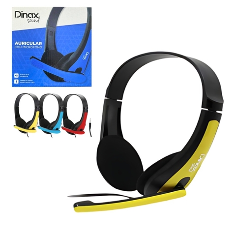 AURICULAR VINCHA C/MICROF DINAX - comprar online