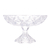 Centro de Mesa Cristal com Pé Deli Diamond 32,5x19,5cm 4431 Lyor - comprar online