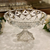Centro de Mesa Cristal com Pé Deli Diamond 32,5x19,5cm 4431 Lyor - Francoi Presentes