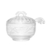 Açucareiro De Cristal Ecológico Com Colher Imperial 12 x 11,5cm 4976 Lyor - Francoi Presentes