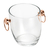 Balde Vidro com Alça Inox Rosé Asti 15X16cm 87060 Wolff - comprar online
