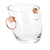 Balde Vidro com Alça Inox Rosé Asti 15X16cm 87060 Wolff na internet