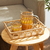 Bandeja Decorativa De Rattan Nature 30x24x7cm 29499 Wolff na internet