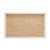 Bandeja Madeira Com Sisal Trançado Branca 30cm x 17cm x 4cm 13893 Woodart - loja online