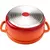 Caçarola Redonda Laranja e Vermelha 21,3x9cm 3 Litros PA9000-20L Hércules - loja online