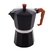 Cafeteira Italiana de Alumínio 6 Doses com Cabo em Plástico Preta Fosca 300ml 29113 Wolff - comprar online