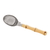 Colher para Sorvete Inox com Cabo de Plástico Bambu Natural 17,5cm 1444 Lyor - comprar online