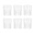 Jogo 6 Copos de Cristal 310ml 27777 Wolff - comprar online