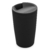 Copo Bambu e Polipropileno Parede Dupla Com Tampa Preto 500ml 2688 Lyor - comprar online