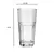 Copo Vidro Sydney 300ml Cplg027 Hauskraft - Francoi Presentes