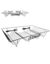 Escorredor De Louças Aramado 48cm x 31cm x 9cm A25663 Fratelli - comprar online