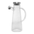 Galheteiro De Vidro Borossilicato Com Tampa De Metal Slim 500ml 20628 Wolff - comprar online