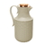 Garrafa Térmica De Plástico Bege Com Tampa Dourada Vintage Rattan 1 Litro 20896 Wolff - comprar online