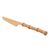 Jogo 4 Facas para Mesa de Aço Inox com Cabo de Bambu Tulum Dourado 22cm 71852 Wolff - comprar online
