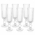 Jogo 6 Taças Champanhe Vidro Sleek 140ml TC23230 Mimo Style - comprar online
