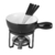 Jogo De Fondue 8 Peças Para Queijo de Cerâmica e Ferro Com Epoxy 6874 Lyor - comprar online