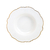 Prato Fundo Porcelana Maldivas Branco Fio Dourado 23cm 18051 Wolff - comprar online
