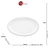 Imagem do Prato Raso Porcelana Beads Branca 28cm 27820 Bon Gourmet