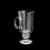Jogo Taça Capuccino com Alça Pé Vidro 6 peças 114ML 6629 Lyor - Francoi Presentes