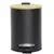 Lixeira Metal Com Pedal Bambu Black 3 Litros ALX23281 Mimo Style - comprar online