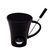 Mini Fondue De Porcelana Ivy Preta 200ml 2905 Lyor - comprar online