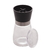 Moedor de Tempero de Vidro com Tampa Preta 170ml 7843 Lyor - Francoi Presentes
