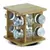 Porta Condimentos Giratório Bambu 8 Potes AJ19186 Mimostyle - comprar online