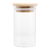 Porta Mantimento De Vidro Borossiicato Com Tampa De Bambu 800ml 29467 Wolff - Francoi Presentes