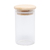 Porta Mantimento De Vidro Borossiicato Com Tampa De Bambu 800ml 29467 Wolff - comprar online