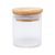 Porta Mantimento De Vidro Borossilicato Com Tampa De Bambu 60ml 20529 Wolff - comprar online