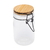 Porta Mantimento De Vidro Borossilicato Com Tampa Hermética De Bambu 210ml 20531 Wolff - comprar online