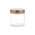 Porta Mantimento Vidro com Tampa Cobre 800ml 35298 Bon Gourmet na internet