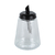 Pote Vidro com Dosador Metal Preto 250ml 27730 Bon Gourmet - comprar online