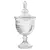 Potiche Com Pé Vidro Vanessa 24,5cm Ptch073 Hauskraft - comprar online