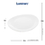Prato de Vidro Opalino Steak Friends Time Branco 30cm x 26cm 2395 Luminarc