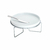 Rechaud Queijo Brie Grande 28 cm com Faca Prata 8198 Wolff - Francoi Presentes