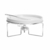 Rechaud Queijo Brie Grande 28 cm com Faca Prata 8198 Wolff na internet