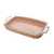 Refratário De Vidro Com Suporte Em Fibra Natural E Alça 39,5cm x 24cm x 5cm 29460 Wolff na internet