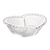 Saladeira Cristal Coração Pearl 21x18x6cm 28378 Wolff na internet
