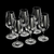 Jogo 6 Taças Cristal Gastro 210ml 5254 Bohemia na internet