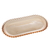 Travessa Cristal Oval Pearl Âmbar 24x12x2cm 28408 Wolff - comprar online