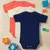 Kit Body para Bebê Manga Curta 3 Pçs Básico Colors Até 12 Meses - loja online