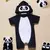 Macacão Curto Fantasia Panda Infantil com Bordado no Capuz - Até 24 meses na internet