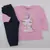 Conjunto Moletom Flanelado Kyly Menina Inverno Infantil - comprar online
