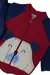 Conjunto Bebê Menino Azul e Vermelho Jaqueta Ursinho Inverno - loja online