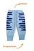 Conjunto Body Bebê Longo Algodão Azul Claro Estampado Menino - TutuBaby