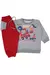 Conjunto Moletom Cinza Bebê Menino Monster Truck Inverno Frio