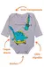 Kit 6 Peças Roupa De Bebe Conjunto Body Calça 100% Algodão - loja online