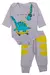 Imagem do Kit 6 Peças Roupa De Bebe Conjunto Body Calça 100% Algodão