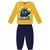 Conjunto Moletom Peluciado Kyly Bebê Menino Monster Inverno - TutuBaby
